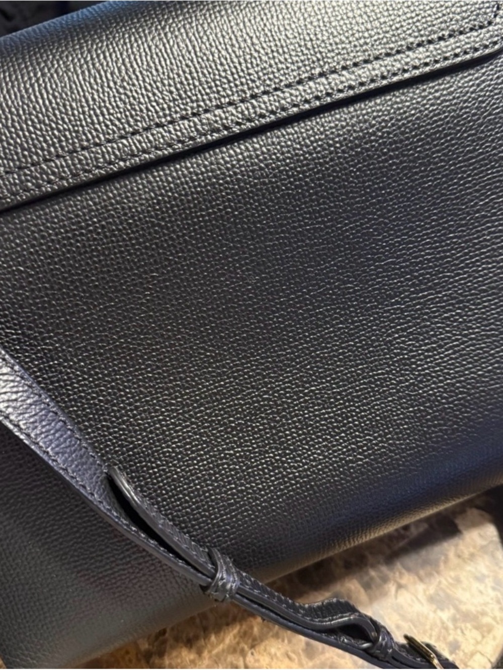 Burberry Black Top-Handle Shoulder Bag - Picture 7 of 10